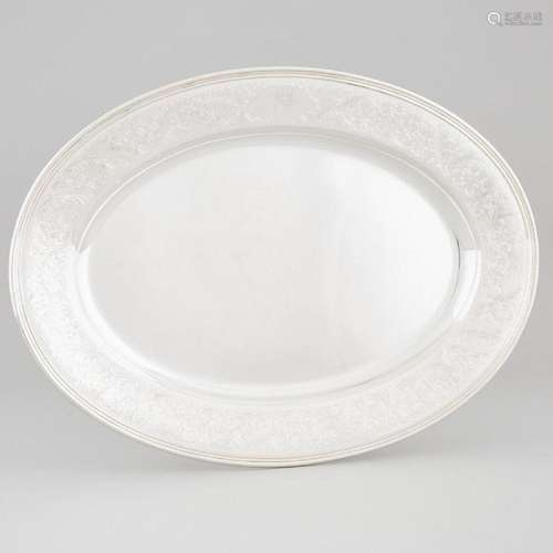 Canadian Silver Oval Platter, Henry Birks & Sons, Montre...