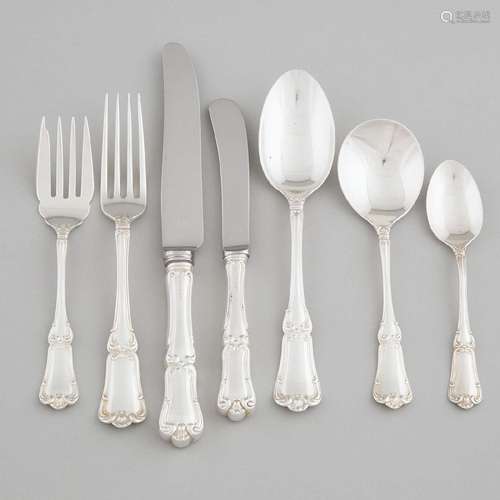 Canadian Silver ‘Francis I’ Pattern Flatware Service, Henry