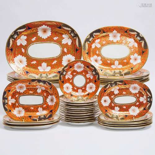 Spode Japan Pattern Service, c.1810 (32 Pieces)