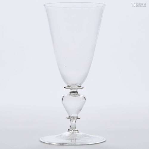 Façon de Venise Wine Glass, 17th century, height 7.5 in — 1