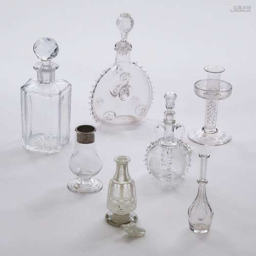 Group of English and Continental Glass, 18th/19th century,