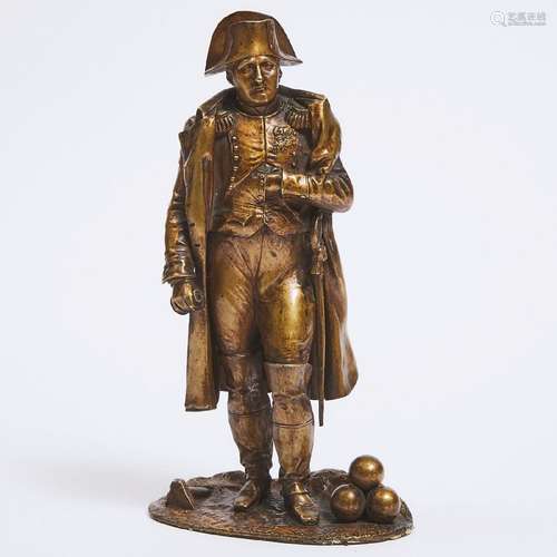 Patinated Bronze Figure of Napoleon I after the work by Cha