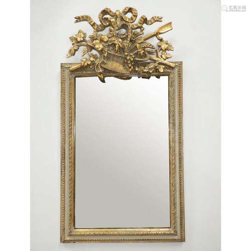 Louis XVI Style Giltwood Mirror, 19th century and later, 42