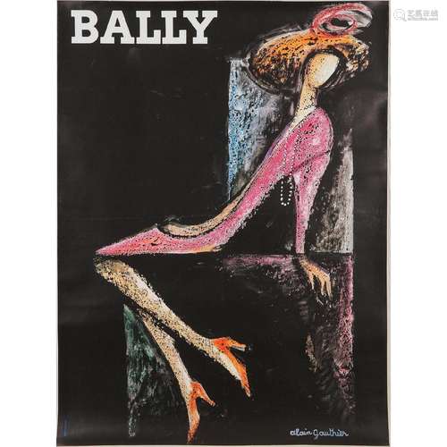 Alain Gauthier (French, 1931-2020), BALLY (WOMAN), 62.75 x