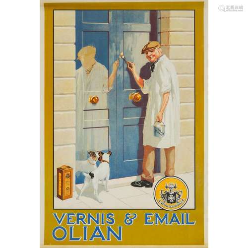 French School, VERNIS & EMAIL OLIAN, 23.5 x 15.75 in — 5...