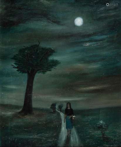 Gertrude Abercrombie (American, 1909-1977) Alone (The Stroll...