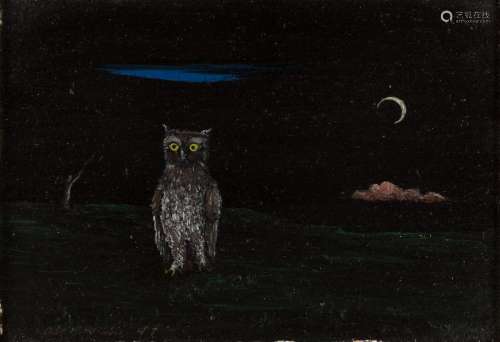 Gertrude Abercrombie (American, 1909-1977) Night Owl, 1947