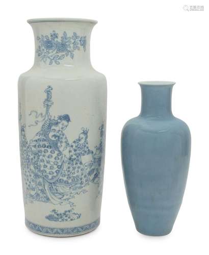 Two Chinese Porcelain Vases