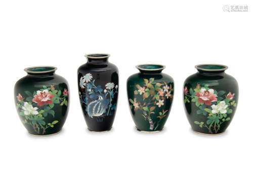 18 Japanese and Chinese Cloisonné Enamel Articles