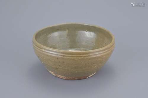 A CHINESE CELADON POTTERY BOWL, WESTERN JIN DYNASTY, (265?17...