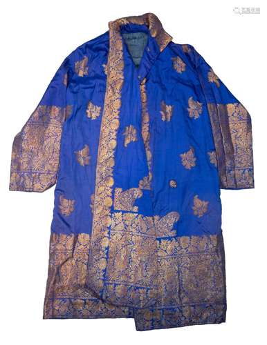 AN ANTIQUE VINTAGE INDIAN / MIDDLE EASTERN EMBROIDERED ROBE....