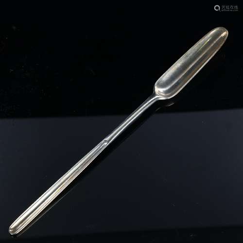 A George III silver double-ended marrow scoop, by Alexander ...