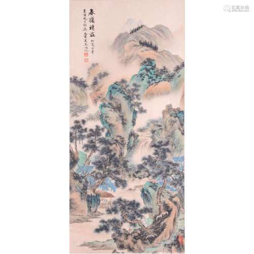 山水 吴湖帆