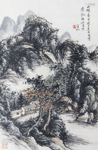 黃賓虹 山水