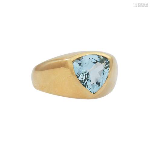 Ring mit Aquamarin