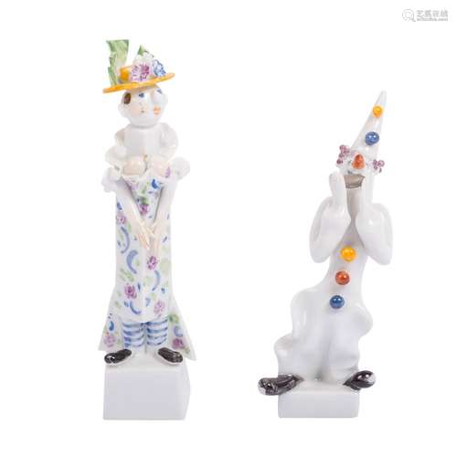 MEISSEN "Zwei Figuren von Peter Strang" Anfang 197...