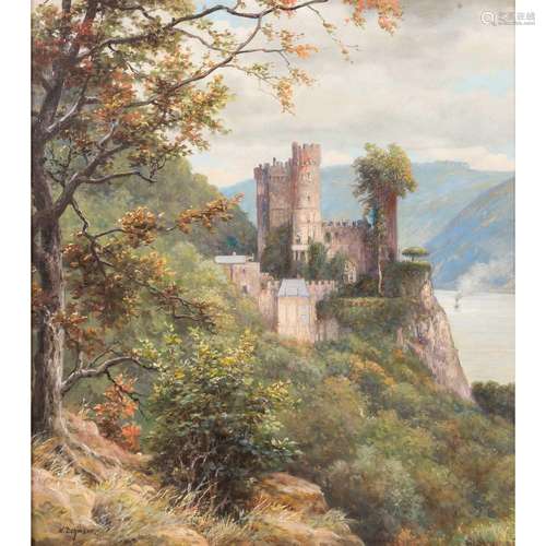 DOHMANN, WILHELM (1884-1945) "Burg Rheinstein"