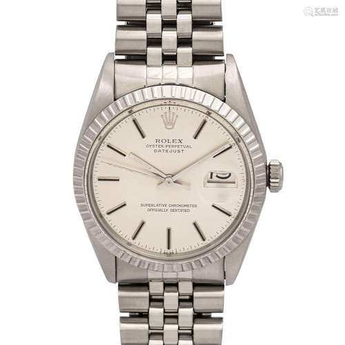 ROLEX Vintage Datejust 36 "Silbern", Ref. 16030. A...