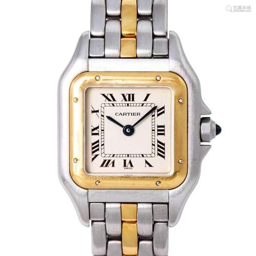 CARTIER Neo Vintage Panthere, Ref. 1057917. Damenuhr. Aus 19...