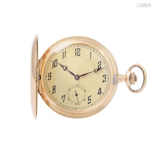 Anike Art Deco Savonette Taschenuhr. Ca. 1920er Jahre.