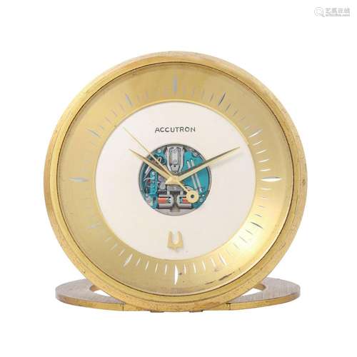 BULOVA Accutron Vintage desk clock. USA, 1960s.