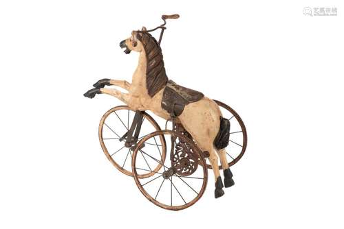 ANTIQUE STYLE TOY HORSE TRICYCLE