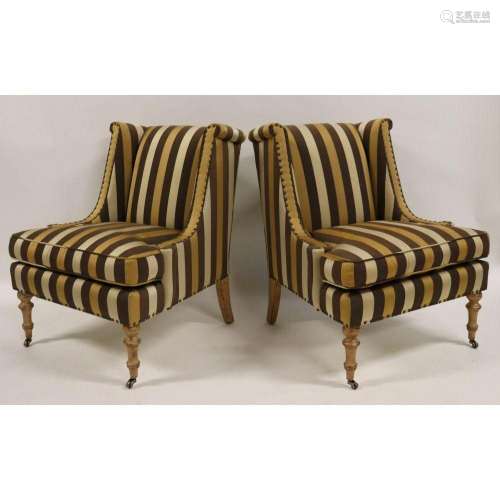Vintage Pair of Lee Jofa "Wentworth" Chairs.