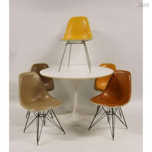 5 Eames / Herman Miller Chairs & A Saarinen Style