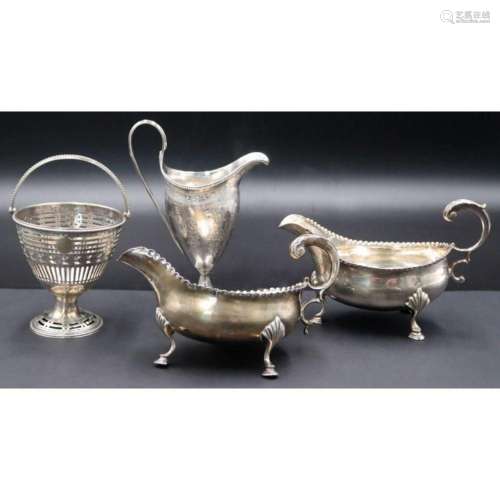 SILVER. Collection of Hester Bateman Silver.