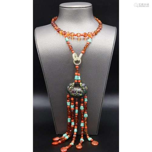 JEWELRY. Jade, Coral, Amber, Turquoise, Carnelian