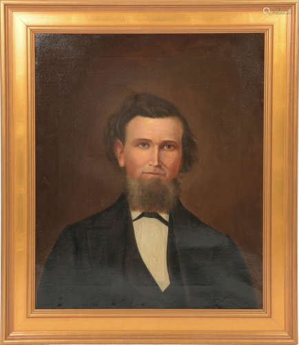 American School (19th century), Portrait of Robert Black