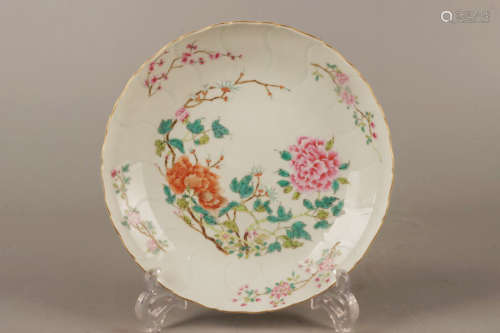 Pastel Floral Kwai Mouth Plate