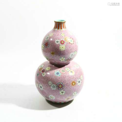Pastel Ball Flower Gourd Bottle