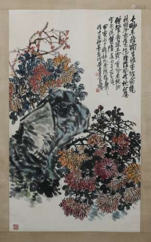 Wu Changshuo chrysanthemum