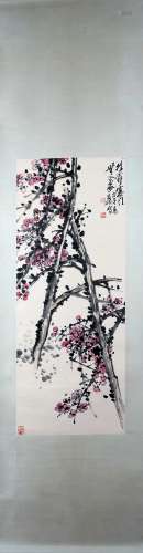 Wu Changshuo red plum