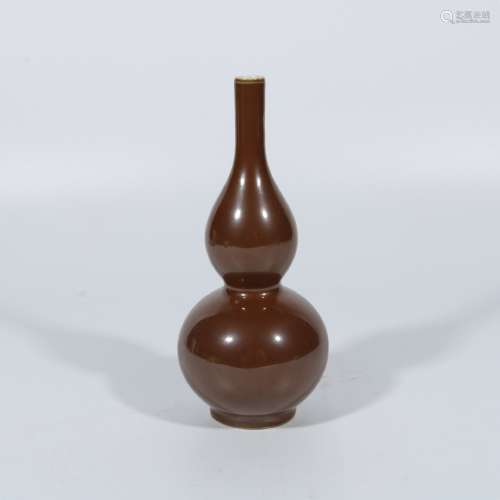 Wujin Glazed Gourd Bottle