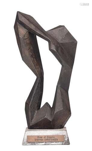 Steffen Christensen (1941),  River of Dreams , patinated bro...