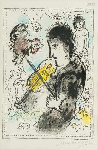 Marc Chagall (1887-1985), untitled, lithograph, H.C., 35 x 4...