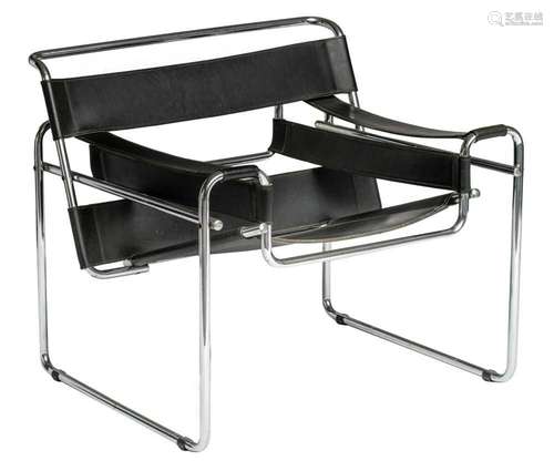 An iconic Wassily chair by Marcel Breuer, H 78 - W 73 cm