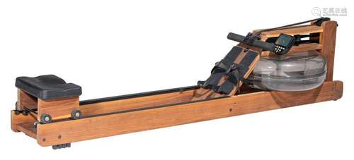 Vintage  rowing machine in walnut,  Waterrower , H 49 - L 20...