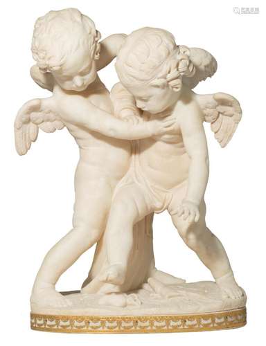 After Etienne Maurice Falconet (1716-1791),  Bataille d Amou...