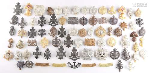 A COLLECTION OF CAP BADGES