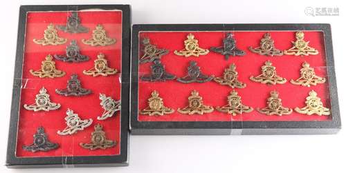 VARIANTS OF ROYAL ARTILLERY CAP BADGES