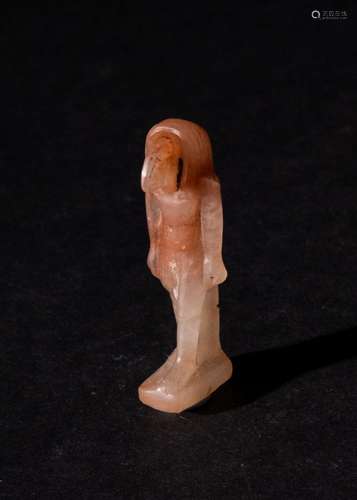 EGYPTIAN AGATE BASTET AMULET NEW KINGDOM OR LATER