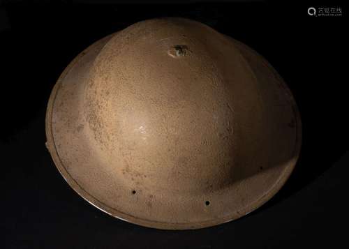 A WW2 MIDDLE EAST & NORTH AFRICA OPERATIONS HELMET