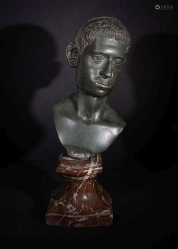 A BRONZE BUST