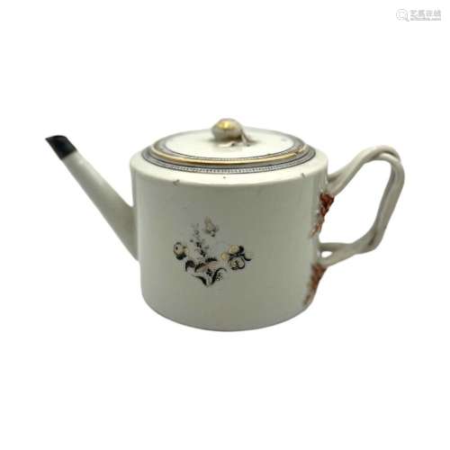 A Chinese famille rose export porcelain teapot, Qianlong per...