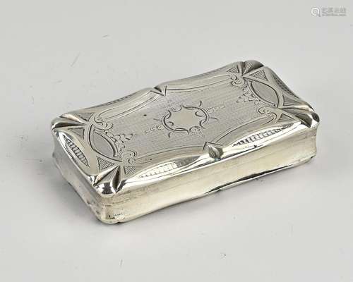 Silver box small