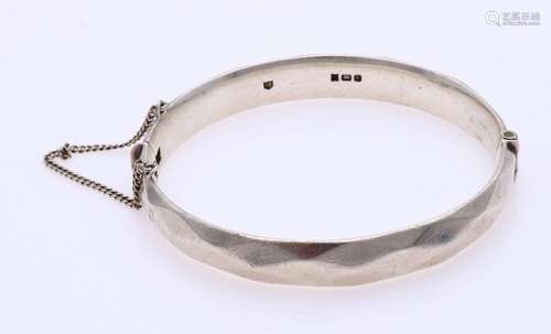 Silver slave bracelet