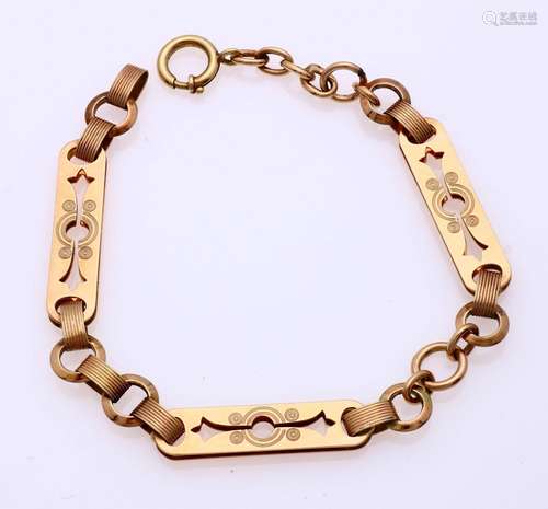 Gold bracelet Art Deco